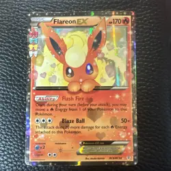 Pokemon TCG Flareon EX RC6-32 Generations: Radiant Collection Holo Nm/Mint - Image 2