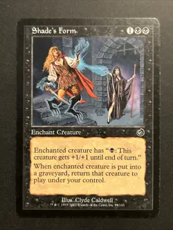 MTG Magic the Gathering TCG Shade's Form (81/143) Torment - Image 1