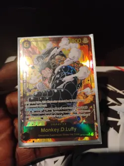 OP10-118 Monkey.D.Luffy SEC Alternate Art ONE Piece Card Game Royal Bloodline NM - Image 1