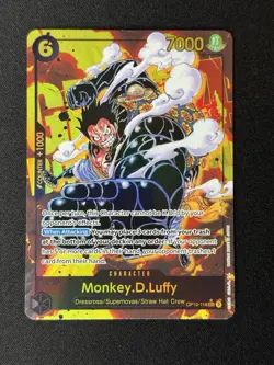 OP10-118 Monkey.D.Luffy SEC (Alternate Art) ONE Piece CCG Royal Bloodline NM - Image 1