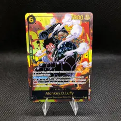 OP10-118 Monkey.D.Luffy SEC Alternate Art ONE Piece Card Game Royal Bloodline NM - Image 1