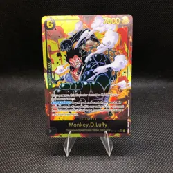 OP10-118 Monkey.D.Luffy SEC Alternate Art ONE Piece Card Game Royal Bloodline NM - Image 1