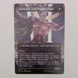 Sephiroth, Fabled SOLDIER BORDERLESS 0382 MTG Mythic Rare Magic Final Fantasy 7 - Image 2