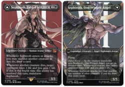 MTG - Sephiroth, Fabled Soldier - Borderless 0382 - Final Fantasy - New - Image 1