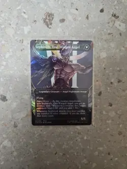 Sephiroth, Fabled Soldier [Borderless Foil] , 0382 Mythic, Final Fantasy, MTG - Image 2