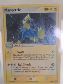 Manectric Holo Rare | Ex Emerald 7/106 | Pokemon TCG Card - Image 3