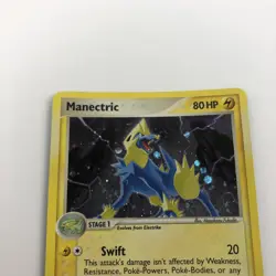 Manectric 7/106 EX Emerald Holo Rare Pokemon TCG Card - Image 3