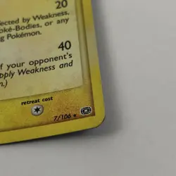 Manectric 7/106 EX Emerald Holo Rare Pokemon TCG Card - Image 4