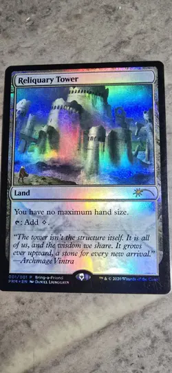 Reliquary Tower (Bring a Friend Promo) Unique and Miscellaneous Promos Foil Land - Image 1