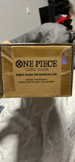One Piece Card Game - 2nd Anniversary Set English Version - New Sealed - Image 1