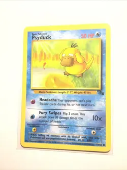 PSYDUCK - 53/62 - Fossil - Pokemon Card - LP - Image 1