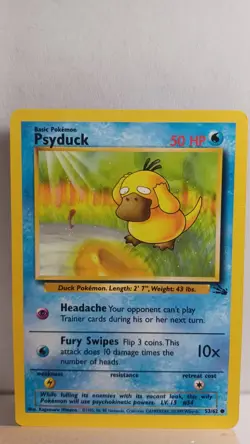 Psyduck [HP] - Pokemon TCG Fossil 53/62 [Common] - Image 1