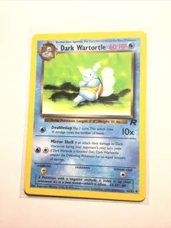 DARK WARTORTLE - 46/82 - Team Rocket - Pokemon Card - LP - Image 1
