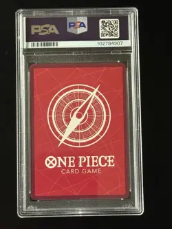 Monkey D. Luffy OP09-061 One Piece Emperors New World PSA 10 English Leader - Image 2