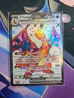 Pokemon TCG: Obsidian Flames Charizard ex 215/197 Ultra Rare - Near Mint - Image 1