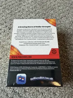 Pokemon TCG Scarlet & Violet Surging Sparks Booster Bundle 6 Booster Packs New - Image 2