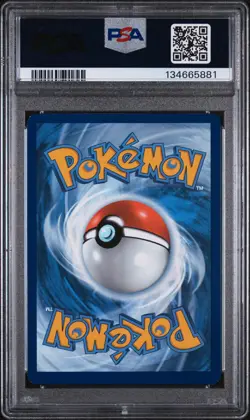 Pokemon TCG Bulbasaur 133/132 Illustration Rare Stamped Holo PSA 8 - Image 2