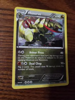 Haxorus BW57 - Black & White Black Star Promo - Pokemon TCG Holo - Image 3