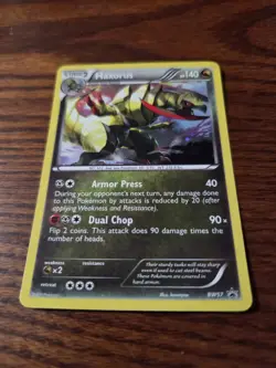 Haxorus BW57 - Black & White Black Star Promo - Pokemon TCG Holo - Image 4