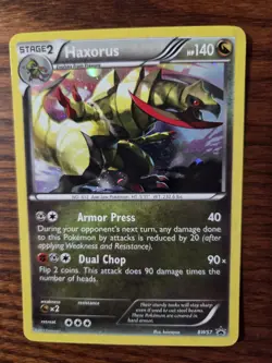 Haxorus BW57 - Black & White Black Star Promo - Pokemon TCG Holo - Image 5