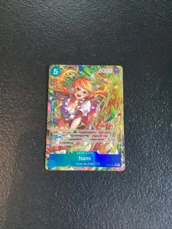 Nami Alt Art OP11-054 One Piece A Fist Of Divine Speed SR English NM - Image 1