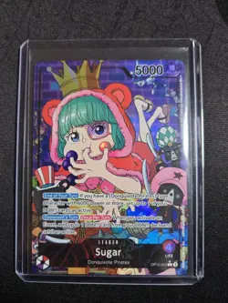 Sugar (003) (Parallel) OP10-003 - Royal Blood TCG- Foil Leader - Image 1