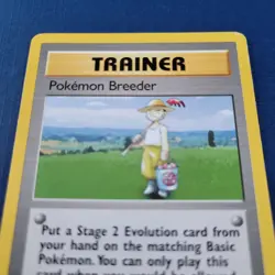 Pokemon Breeder 76/102 Base Set Regular Moderately/Lightly Playd *FREE SHIPPING* - Image 2