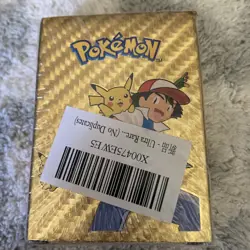 Pokemon Golden Foil Cards Single Pack Gold Foil New Sealed - Image 2