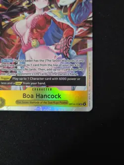 One Piece CCG Boa Hancock Op14-112 SR Near Mint - Image 2