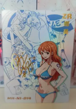 Card One Piece Goddess Story WAIFU Nami Nico Robin Boa Hancock Vivi Sexy Holo - Image 1