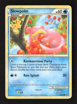 Slowpoke Common Normal Undaunted 66/90 LP Pokemon TCG - Image 1