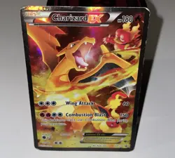 Charizard EX XY121 Black Star Promo Ultra Rare Holo Full Art Pokemon Card 2016 - Image 1