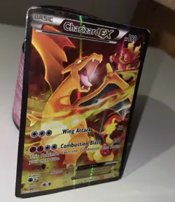 Charizard EX XY121 Black Star Promo Ultra Rare Holo Full Art Pokemon Card 2016 - Image 3