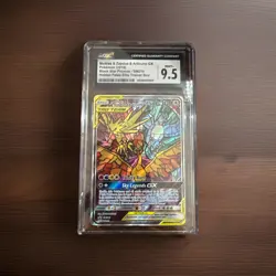2019 Pokemon Moltres Zapdos Articuno GX Black Star Promo Hidden Fates CGC 9.5/10 - Image 1