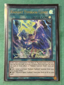Radiant Typhoon Chant - Ultra Rare 1st Edition DOOD-EN061 - NM - YuGiOh - Image 1
