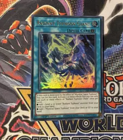 YuGiOh! Radiant Typhoon Chant DOOD-EN061 Ultra Rare 1st Edition NM Card - Image 1