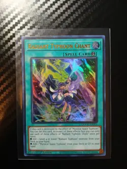 Yugioh Radiant Typhoon Chant DOOD-EN061 Ultra Rare 1st Edition NM - Image 1