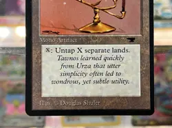 Candelabra of Tawnos Antiquities MTG Magic the Gathering Card NM Near Mint - Image 4
