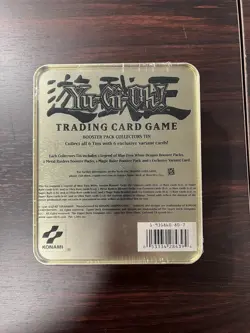 Yugioh 2002 Black Skull Dragon Collectors Tin Factory Sealed - Image 3
