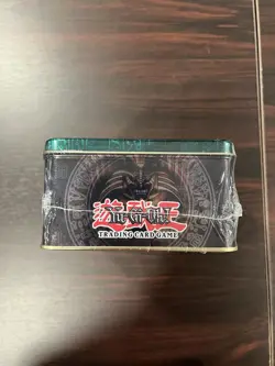 Yugioh 2002 Black Skull Dragon Collectors Tin Factory Sealed - Image 4