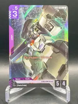 Gundam Virtue ST07-003 C+ Celestial Drive Textured Foil Gundam Card Game NM/M - Image 1