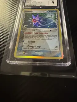 Pokemon TCG Starmie Holo 15/113 Ex Delta Species CGC Mint 9 2005 Vintage Card - Image 3