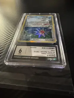Pokemon TCG Starmie Holo 15/113 Ex Delta Species CGC Mint 9 2005 Vintage Card - Image 5