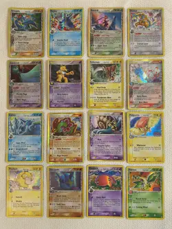 Lot Of 16 Pokemon Delta Species Holo Foil Shiny Cards - Image 1