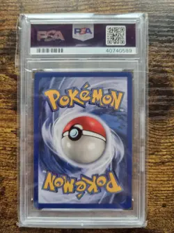 Pokemon 1999 WOTC - 1st Edition Shadowless Base Set Gastly 50/102 - PSA 9 - Image 2