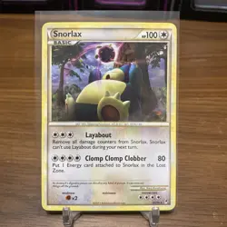 Pokemon TCG Snorlax Call of Legends 33/95 Regular Rare Card - Image 1