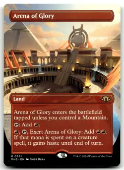 Arena of Glory (Borderless) NM R Modern Horizons 3 351 - Image 1
