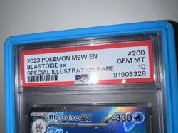 Pokemon Blastoise EX 200/165 Sv: Scarlet & Violet 151 PSA 10 Gem Mint - Image 2