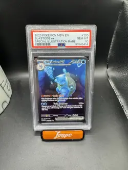 Blastoise ex Pokemon 200/165 Sv Scarlet & Violet 151 Holo PSA 10 Nine Didit Slab - Image 1