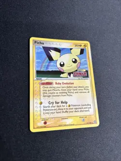 Pichu - 21/108 - Reverse Holo Rare EX Power Keepers Set - Pokemon Card - LP - Image 4